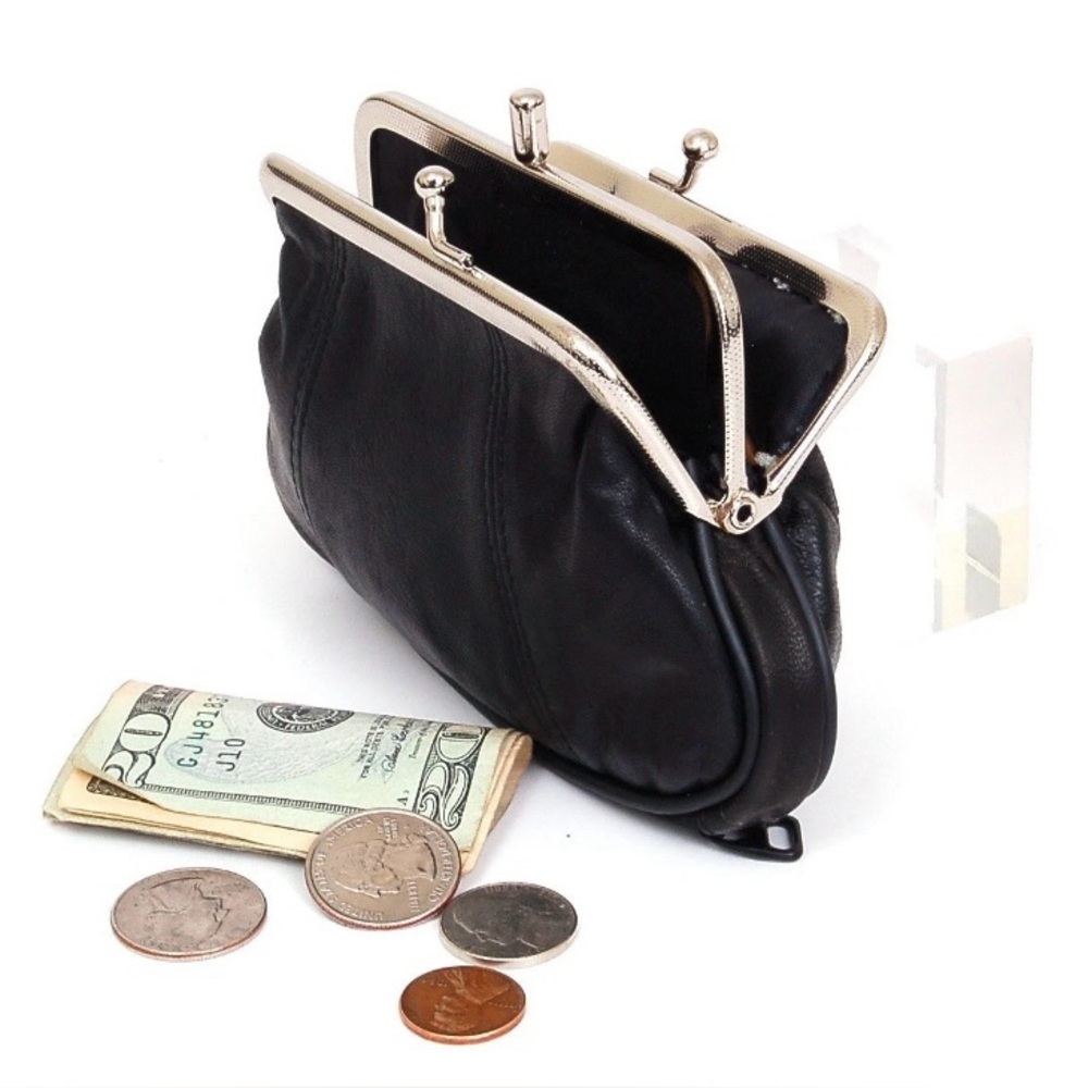 Womens Leather Mini Wallet
ID Credit Cards Cash Coin Holder Purse